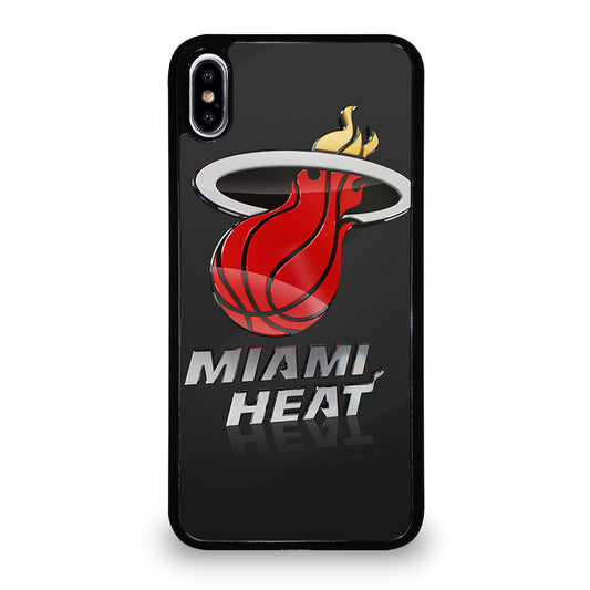 MIAMI HEAT NBA TEAM LOGO 3 iPhone XS Max Case Cover