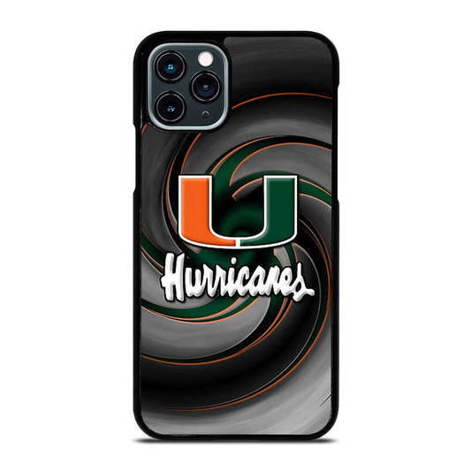 MIAMI HURRICANES NFL 1 iPhone 11 Pro Case Cover