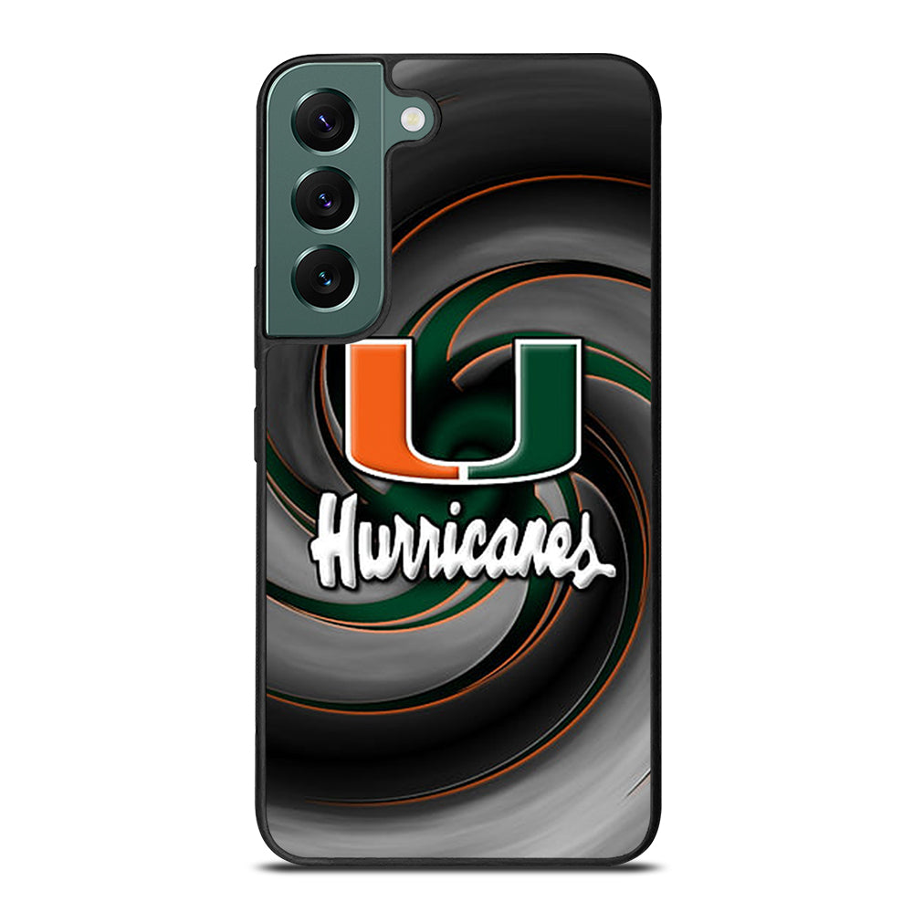 MIAMI HURRICANES NFL 1 Samsung Galaxy S22 Case Cover