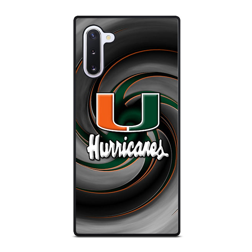 MIAMI HURRICANES NFL 1 Samsung Galaxy Note 10 Case Cover