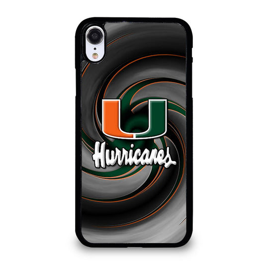 MIAMI HURRICANES NFL 1 iPhone XR Case Cover