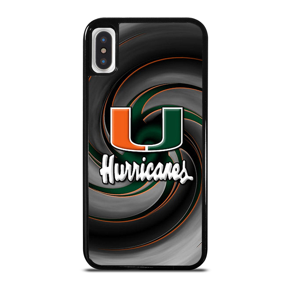 MIAMI HURRICANES NFL 1 iPhone X / XS Case Cover