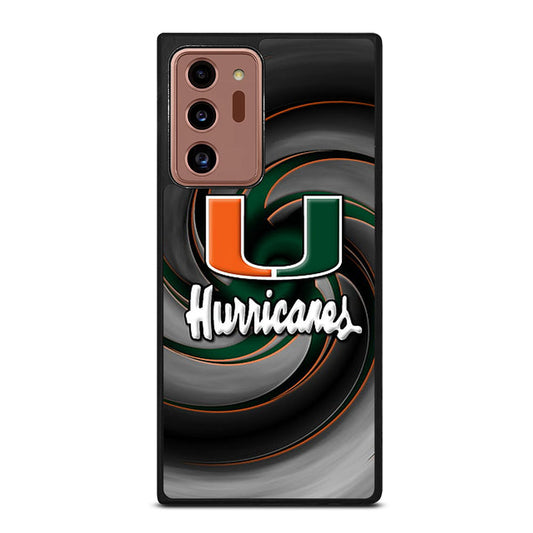 MIAMI HURRICANES NFL 1 Samsung Galaxy Note 20 Ultra Case Cover