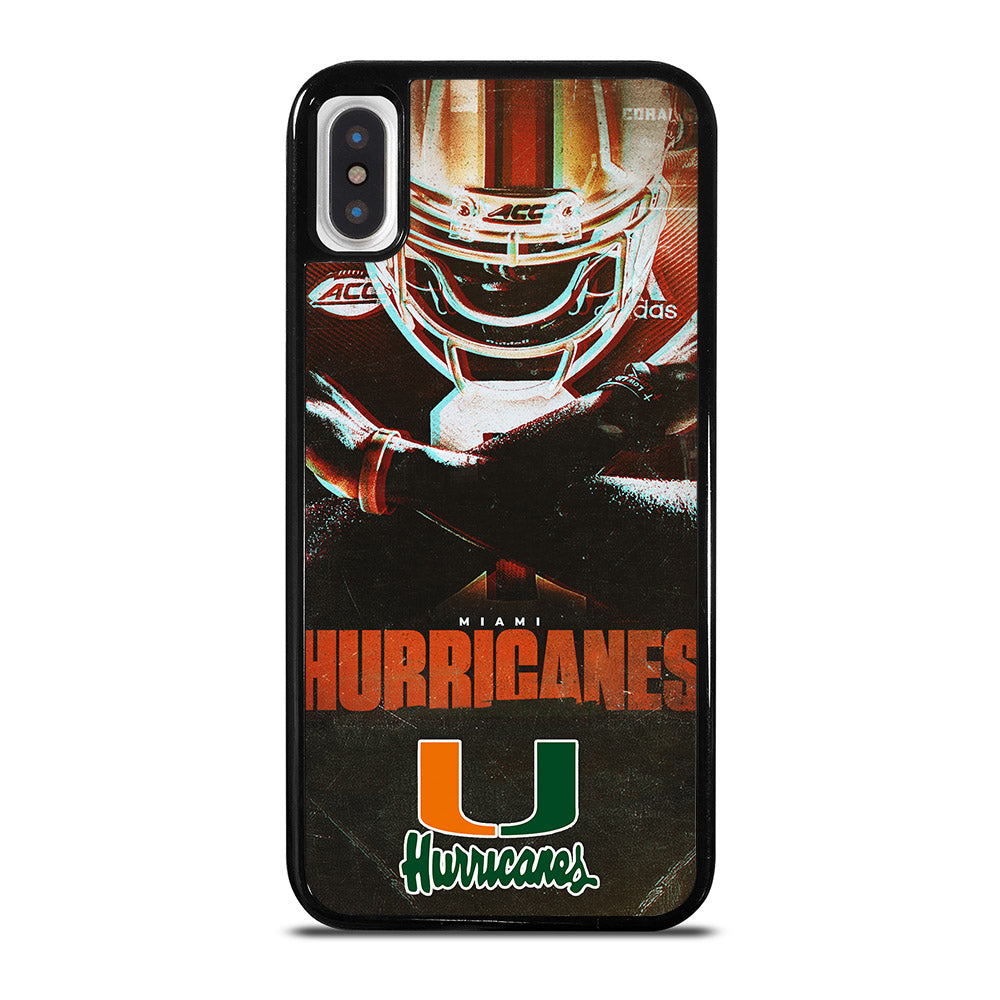 MIAMI HURRICANES NFL 2 iPhone X / XS Case Cover