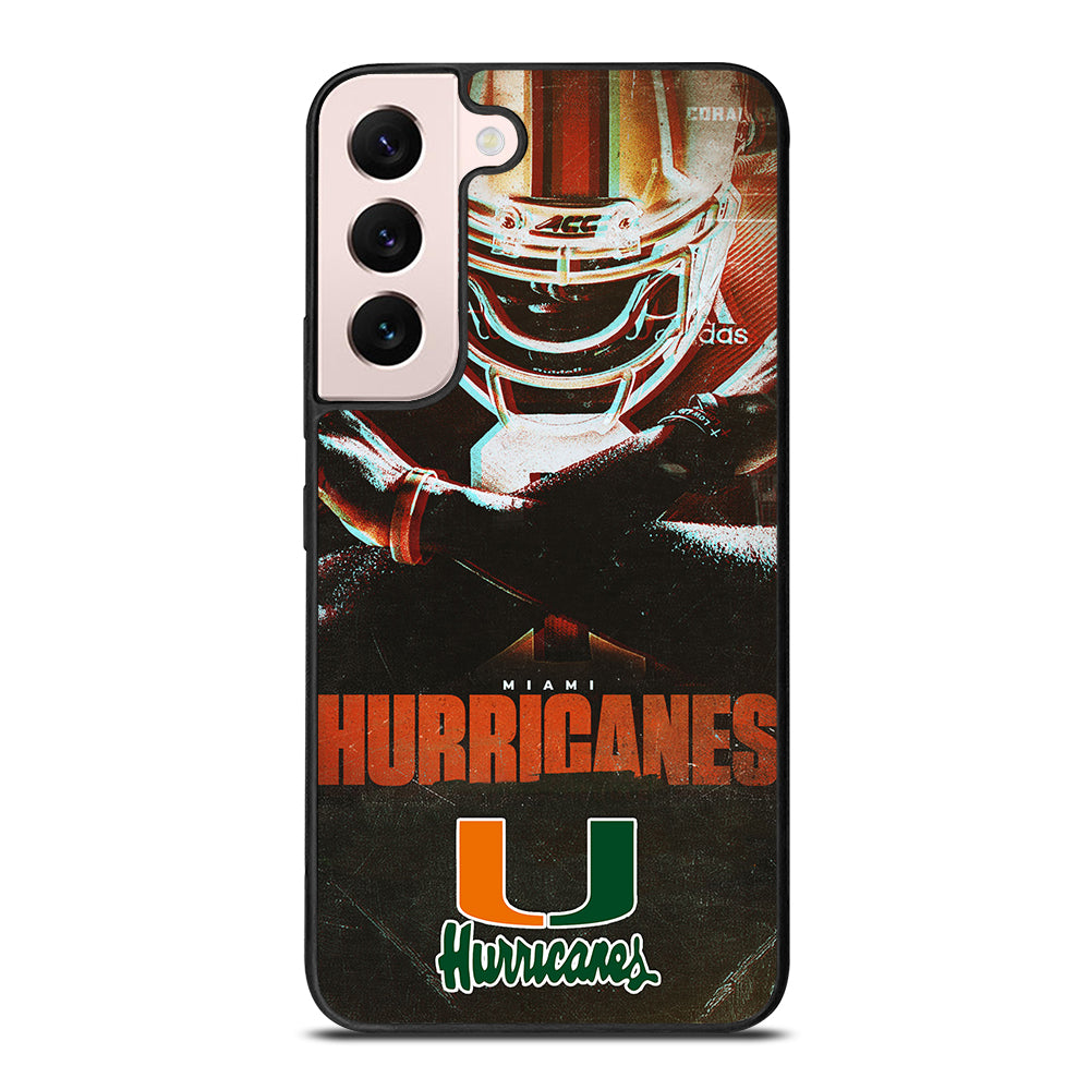 MIAMI HURRICANES NFL 2 Samsung Galaxy S22 Plus Case Cover