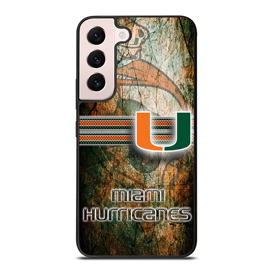 MIAMI HURRICANES NFL 3 Samsung Galaxy S22 Plus Case Cover
