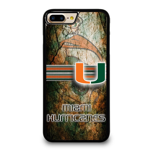 MIAMI HURRICANES NFL 3 iPhone 7 / 8 Plus Case Cover