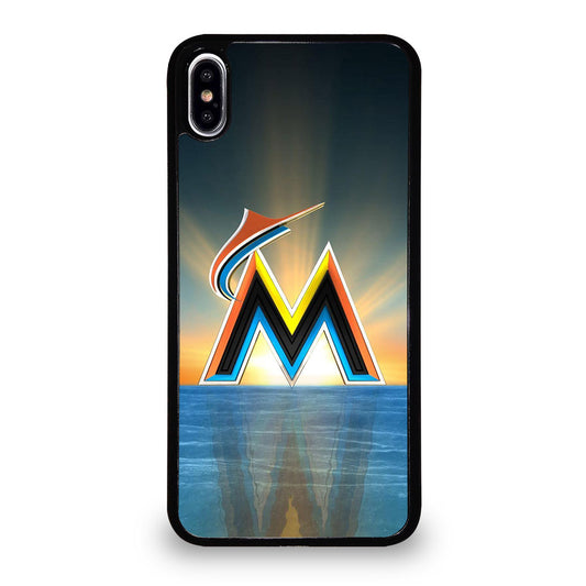 MIAMI MARLINS BASEBALL 1 iPhone XS Max Case Cover