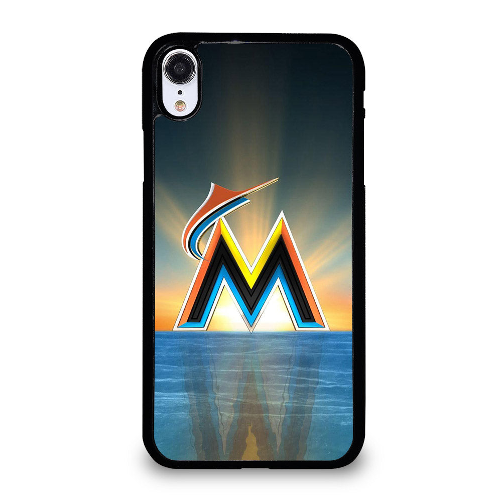 MIAMI MARLINS BASEBALL 1 iPhone XR Case Cover