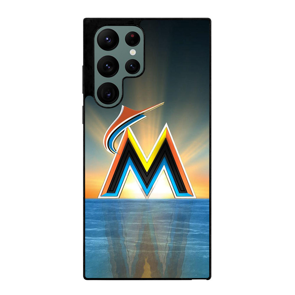 MIAMI MARLINS BASEBALL 1 Samsung Galaxy S22 Ultra Case Cover