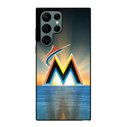 MIAMI MARLINS BASEBALL 1 Samsung Galaxy S22 Ultra Case Cover