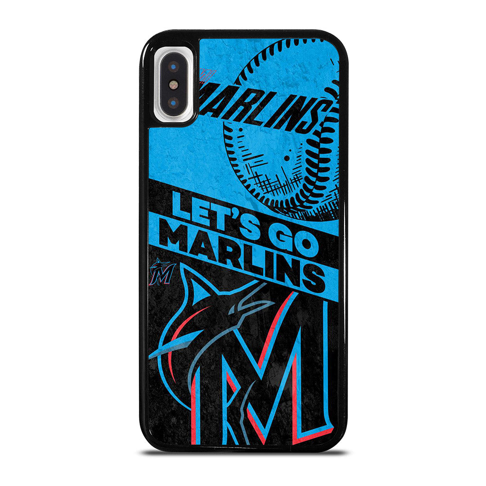 MIAMI MARLINS BASEBALL 3 iPhone X / XS Case Cover