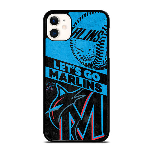 MIAMI MARLINS BASEBALL 3 iPhone 11 Case Cover