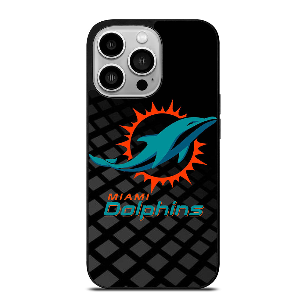 MIAMI DOLPHINS NFL LOGO 1 iPhone 14 Pro Case Cover