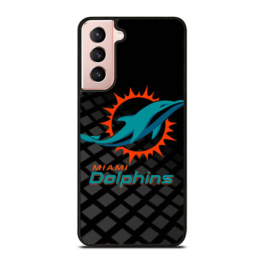 MIAMI DOLPHINS NFL LOGO 1 Samsung Galaxy S21 Case Cover