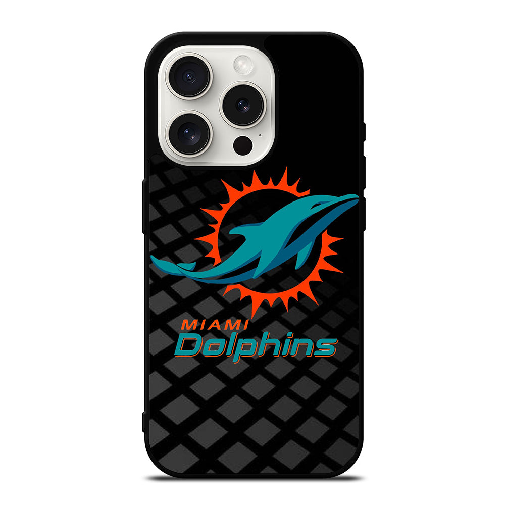 MIAMI DOLPHINS NFL LOGO 1 iPhone 15 Pro Case Cover
