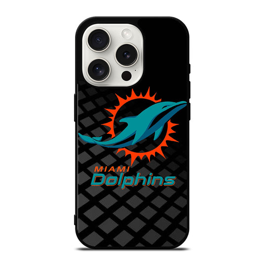 MIAMI DOLPHINS NFL LOGO 1 iPhone 15 Pro Case Cover