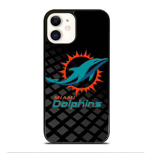 MIAMI DOLPHINS NFL LOGO 1 iPhone 12 Case Cover