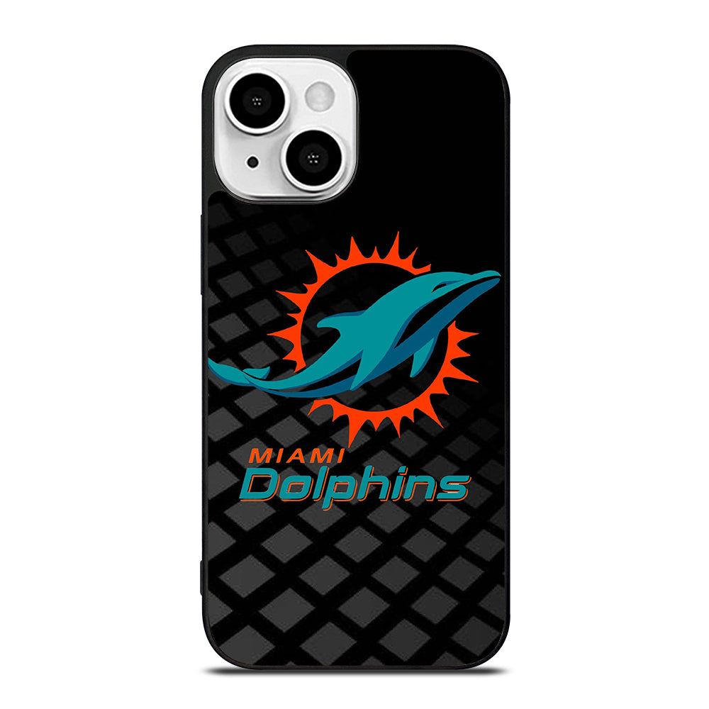 MIAMI DOLPHINS NFL LOGO 1 iPhone 13 Mini Case Cover