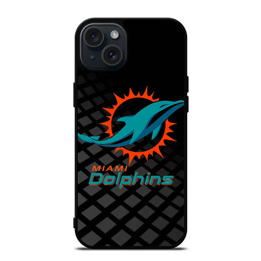 MIAMI DOLPHINS NFL LOGO 1 iPhone 15 Plus Case Cover