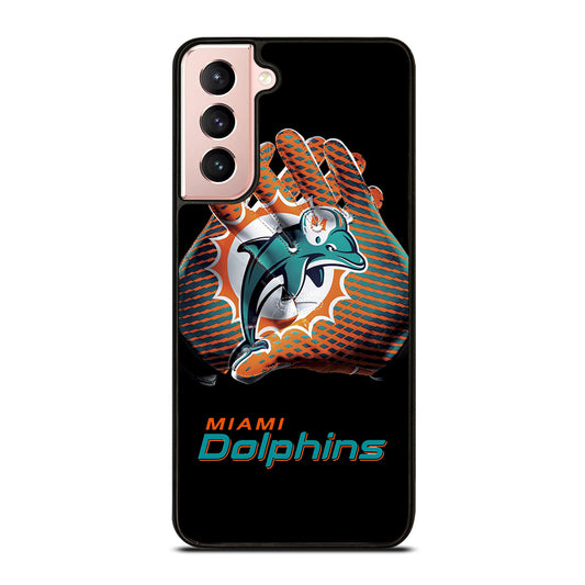 MIAMI DOLPHINS NFL LOGO 2 Samsung Galaxy S21 Case Cover