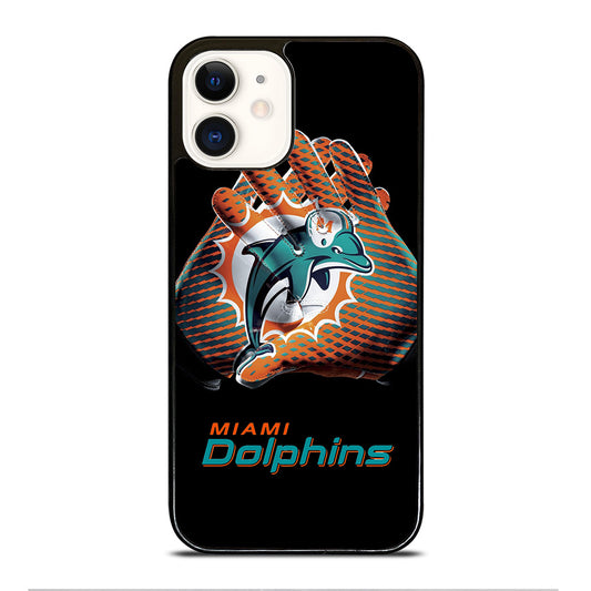 MIAMI DOLPHINS NFL LOGO 2 iPhone 12 Case Cover