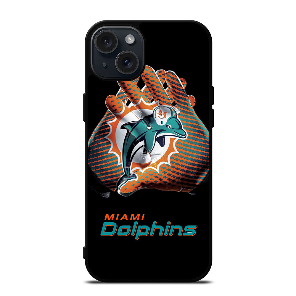 MIAMI DOLPHINS NFL LOGO 2 iPhone 15 Plus Case Cover
