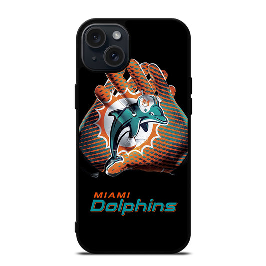 MIAMI DOLPHINS NFL LOGO 2 iPhone 15 Plus Case Cover