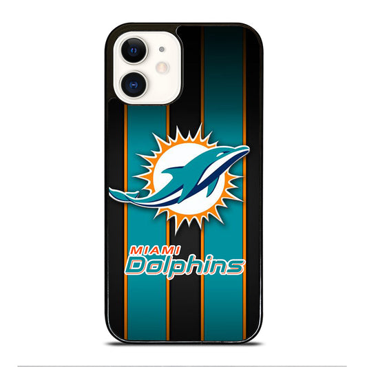 MIAMI DOLPHINS NFL LOGO 3 iPhone 12 Case Cover