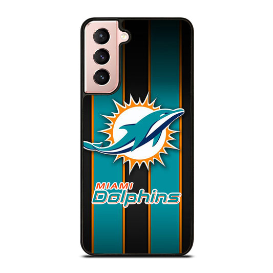 MIAMI DOLPHINS NFL LOGO 3 Samsung Galaxy S21 Case Cover