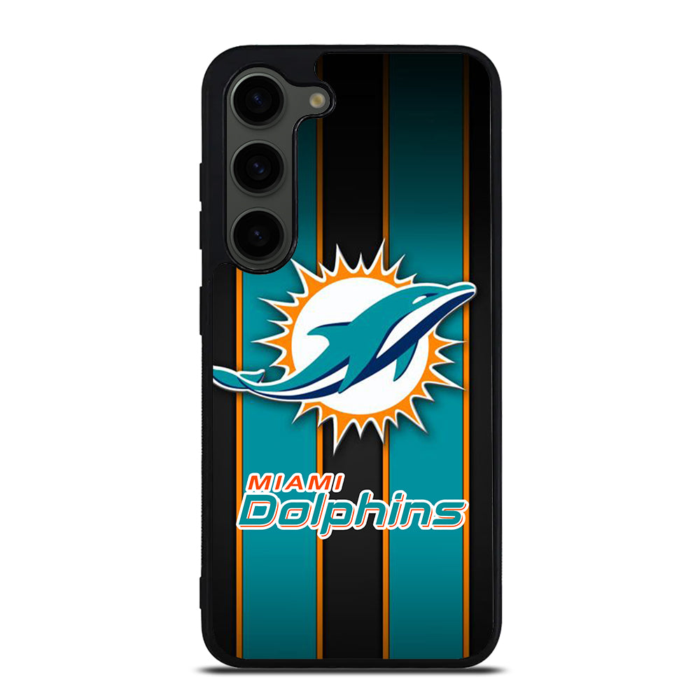 MIAMI DOLPHINS NFL LOGO 3 Samsung Galaxy S23 Plus Case Cover