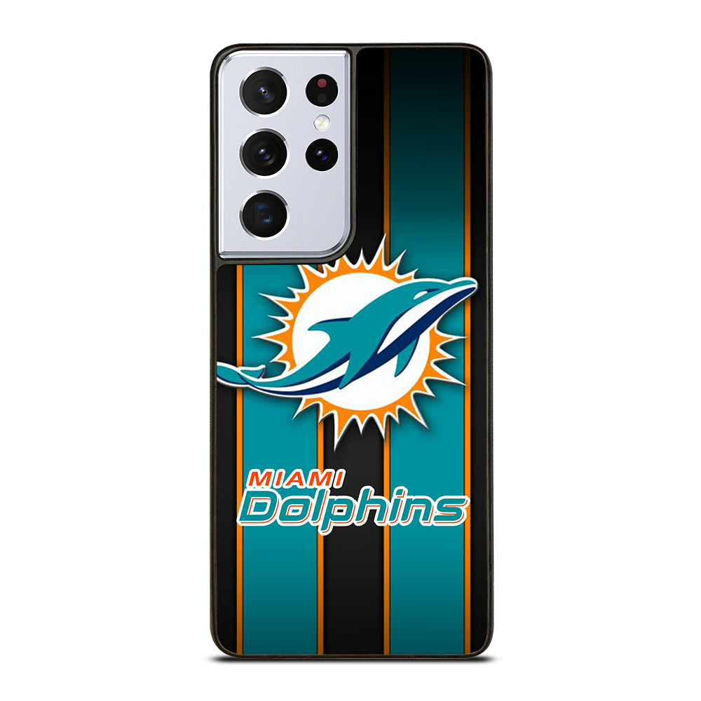 MIAMI DOLPHINS NFL LOGO 3 Samsung Galaxy S21 Ultra Case Cover