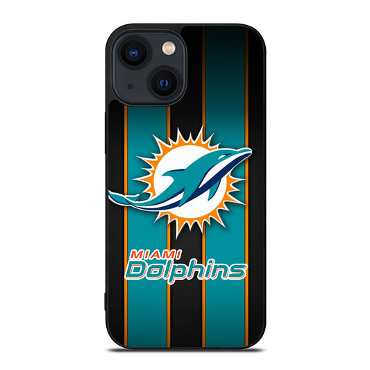 MIAMI DOLPHINS NFL LOGO 3 iPhone 14 Plus Case Cover