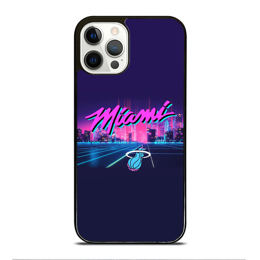 MIAMI HEAT NBA TEAM LOGO 1 iPhone 12 Pro Case Cover