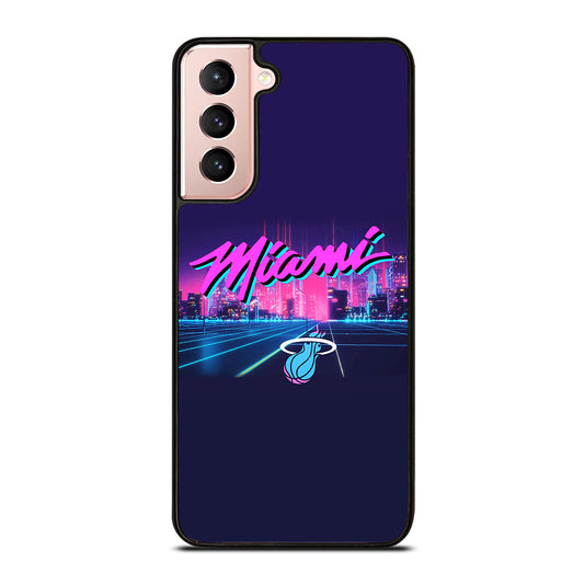 MIAMI HEAT NBA TEAM LOGO 1 Samsung Galaxy S21 Case Cover