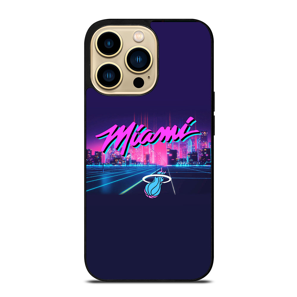 MIAMI HEAT NBA TEAM LOGO 1 iPhone 14 Pro Max Case Cover