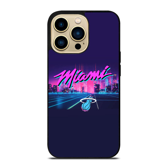MIAMI HEAT NBA TEAM LOGO 1 iPhone 14 Pro Max Case Cover