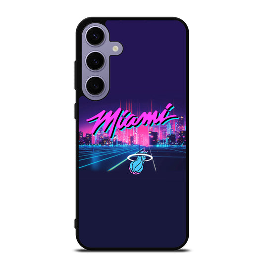 MIAMI HEAT NBA TEAM LOGO 1 Samsung Galaxy S24 Plus Case Cover