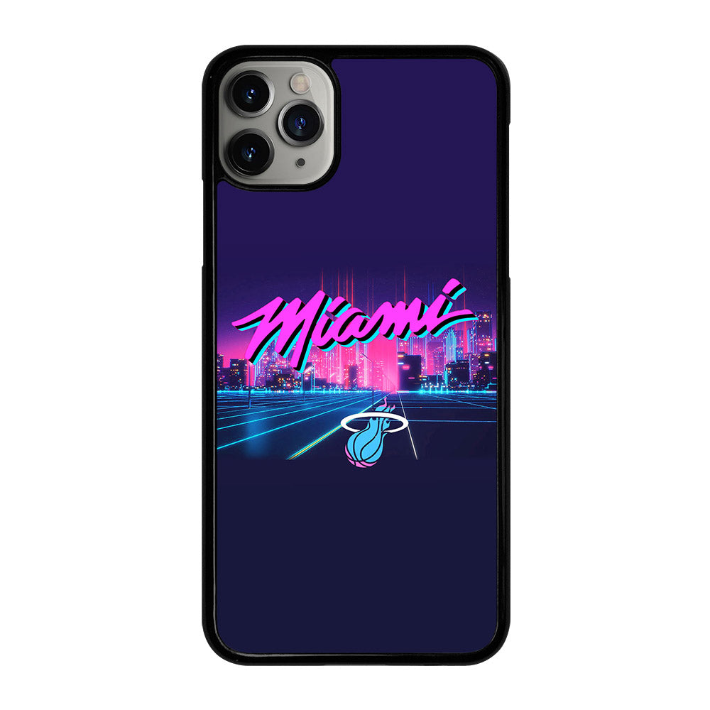 MIAMI HEAT NBA TEAM LOGO 1 iPhone 11 Pro Max Case Cover