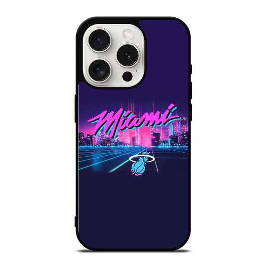MIAMI HEAT NBA TEAM LOGO 1 iPhone 15 Pro Case Cover