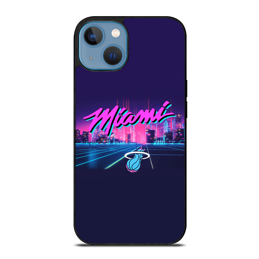 MIAMI HEAT NBA TEAM LOGO 1 iPhone 13 Case Cover