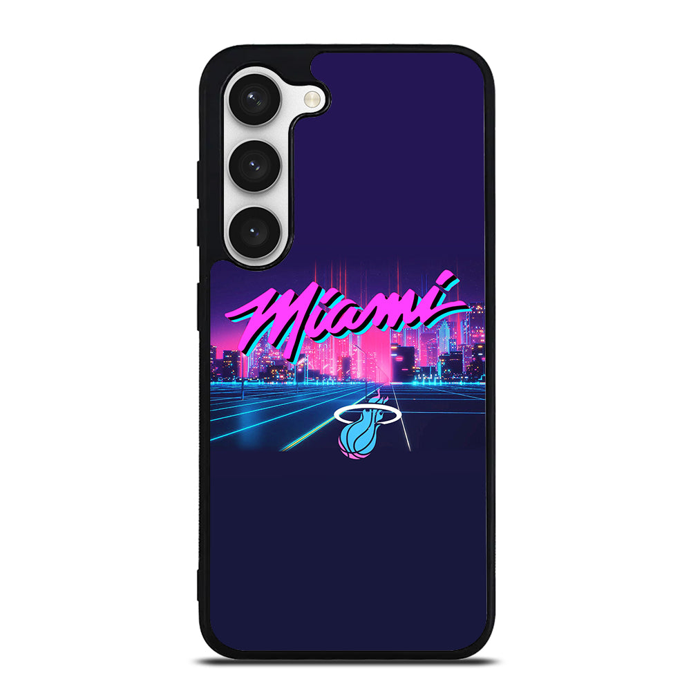 MIAMI HEAT NBA TEAM LOGO 1 Samsung Galaxy S23 Case Cover