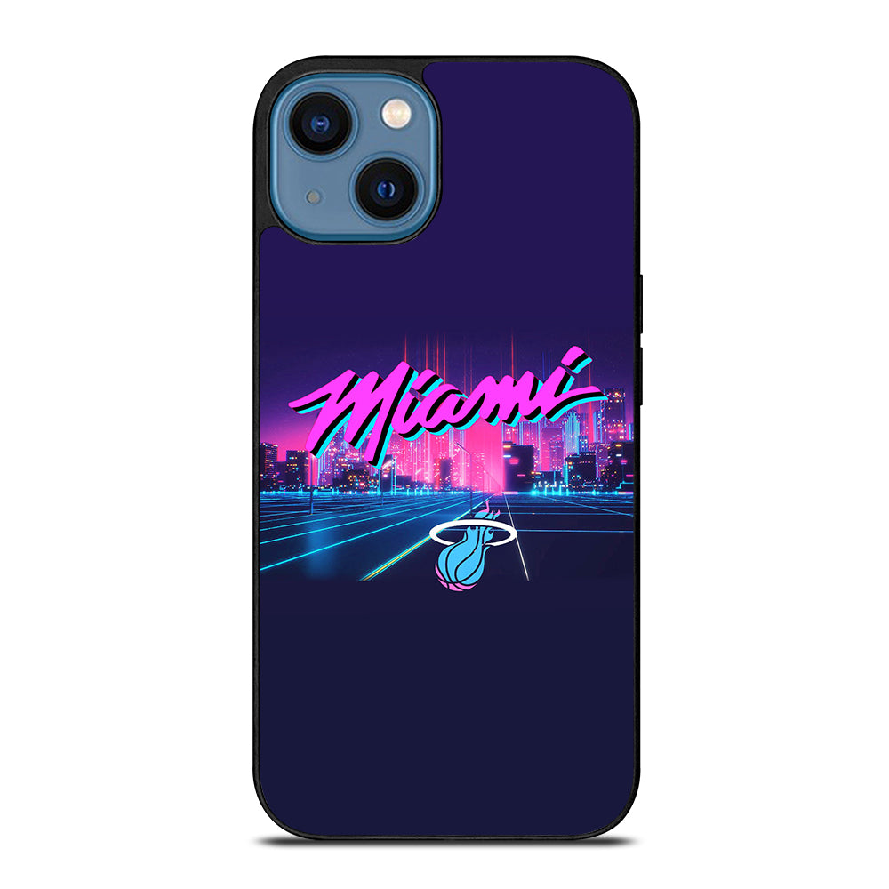 MIAMI HEAT NBA TEAM LOGO 1 iPhone 14 Case Cover