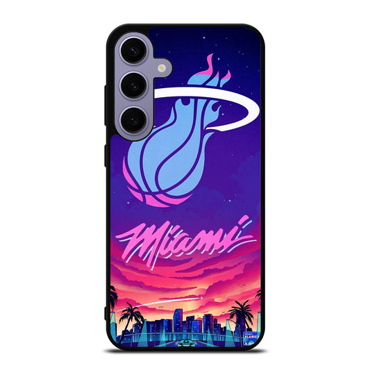 MIAMI HEAT NBA TEAM LOGO 2 Samsung Galaxy S24 Plus Case Cover
