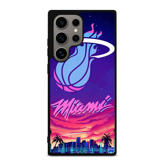 MIAMI HEAT NBA TEAM LOGO 2 Samsung Galaxy S24 Ultra Case Cover
