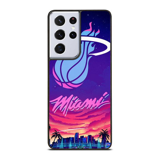 MIAMI HEAT NBA TEAM LOGO 2 Samsung Galaxy S21 Ultra Case Cover