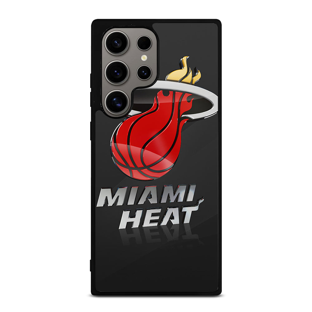 MIAMI HEAT NBA TEAM LOGO 3 Samsung Galaxy S24 Ultra Case Cover