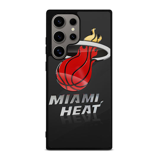 MIAMI HEAT NBA TEAM LOGO 3 Samsung Galaxy S24 Ultra Case Cover