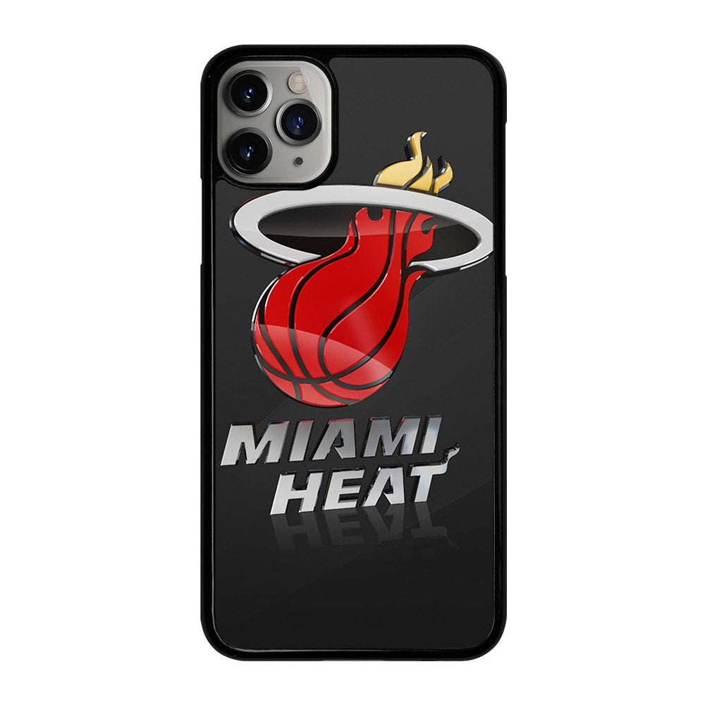 MIAMI HEAT NBA TEAM LOGO 3 iPhone 11 Pro Max Case Cover