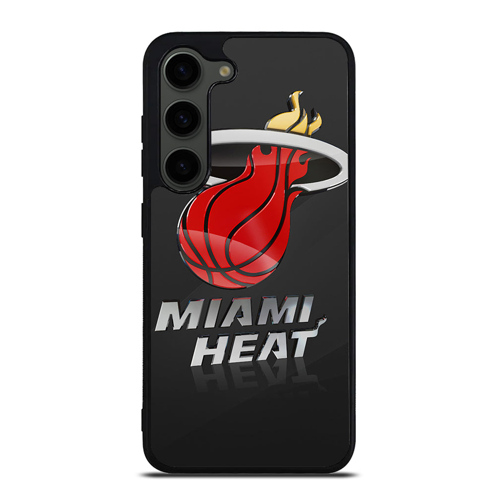 MIAMI HEAT NBA TEAM LOGO 3 Samsung Galaxy S23 Plus Case Cover